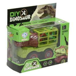 Bouw Auto Dino met Kooi
