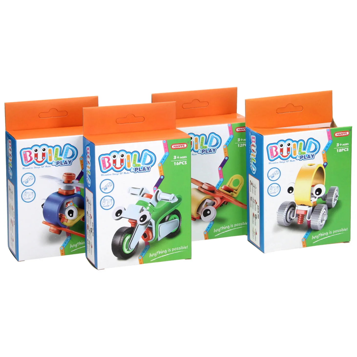 Bouw- en Speelset Voertuig