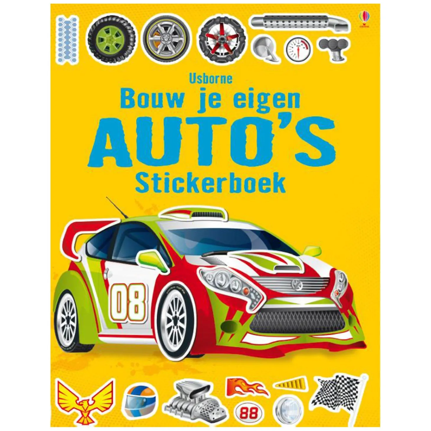 Bouw je eigen Auto's Stickerboek