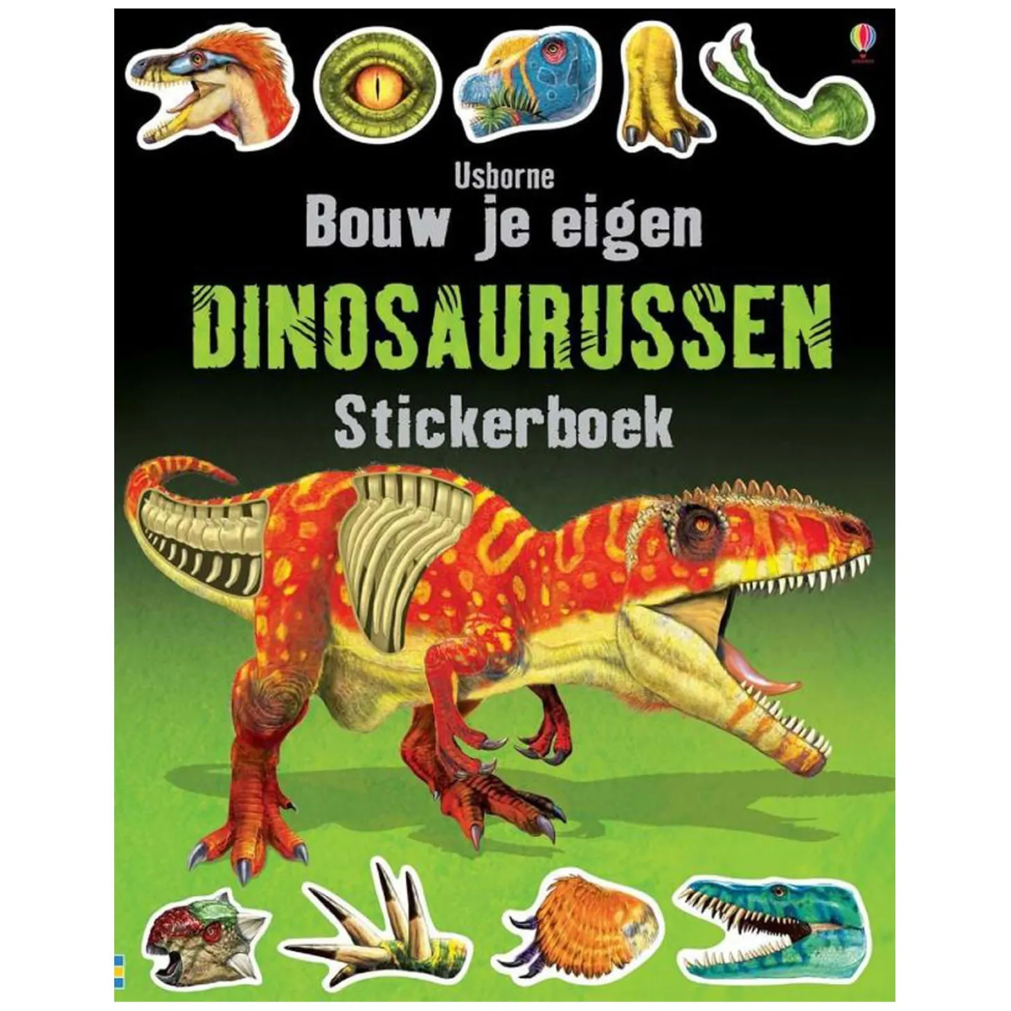 Bouw je eigen Dinosaurussen Stickerboek