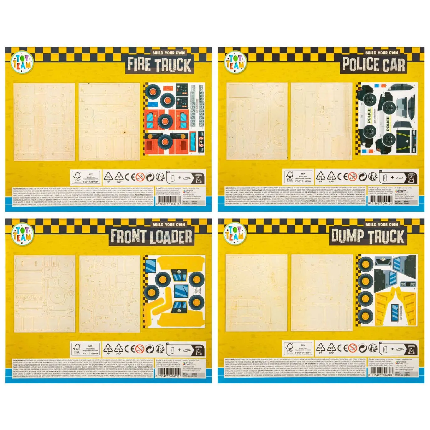 Bouw je eigen Houten 3D-Voertuig