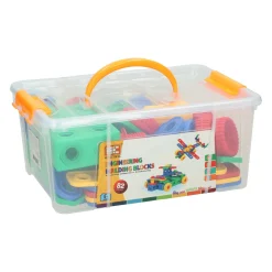 Bouwelementen in Opbergbox, 82dlg.