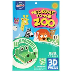 Bouwpakket 3D Krokodil