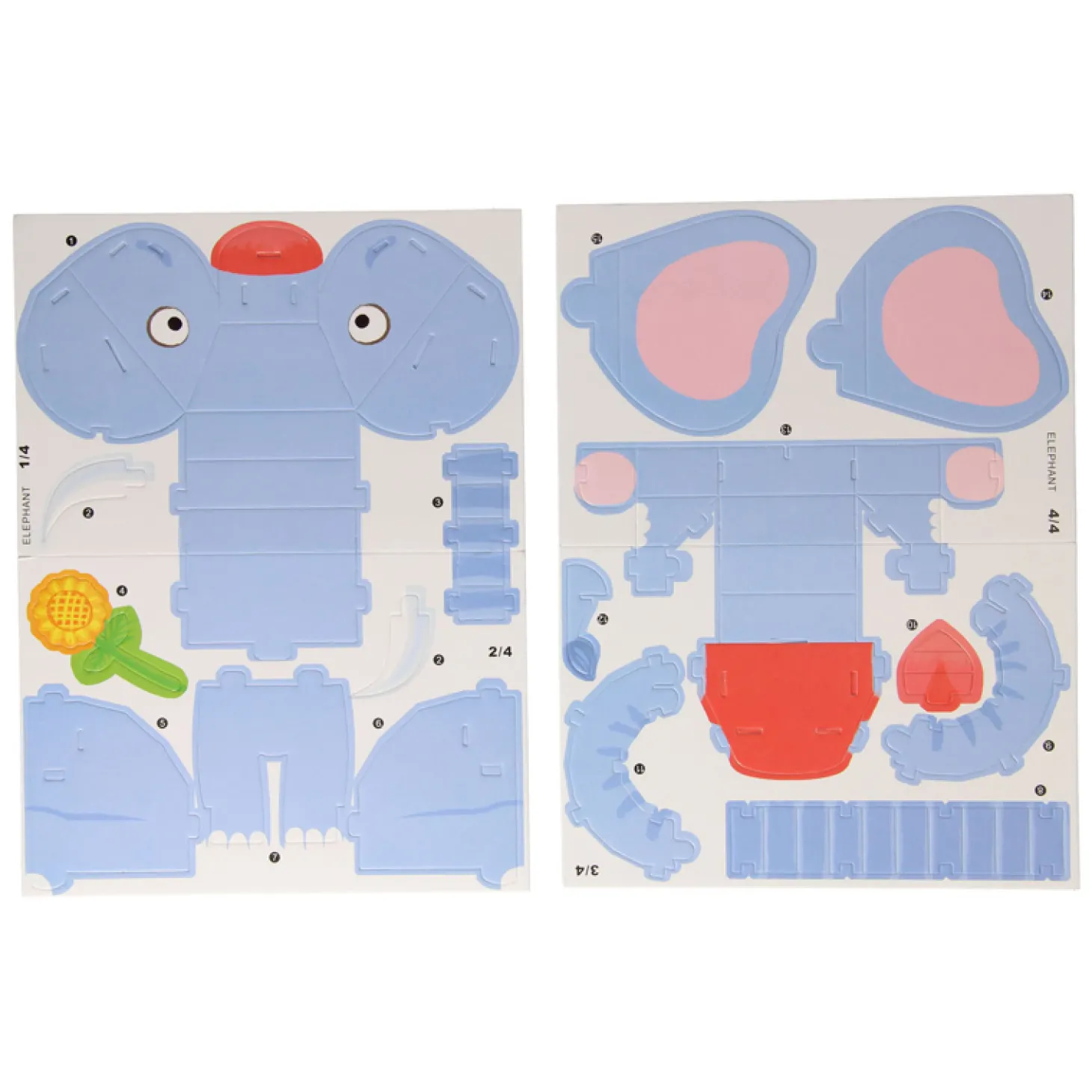 Bouwpakket 3D Olifant