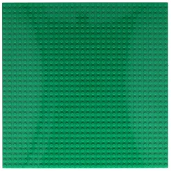 Bouwplaat voor Miniblokjes Groen - 25x25cm