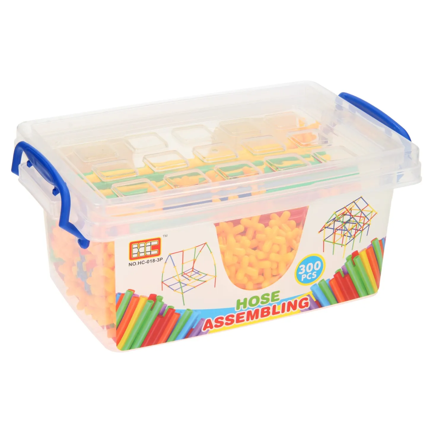 Bouwrietjes in Opbergbox, 300st