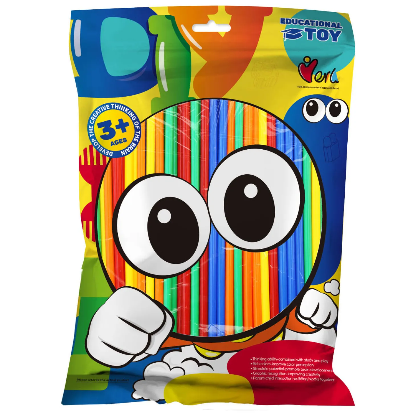 Bouwrietjes in Zak, 100dlg.