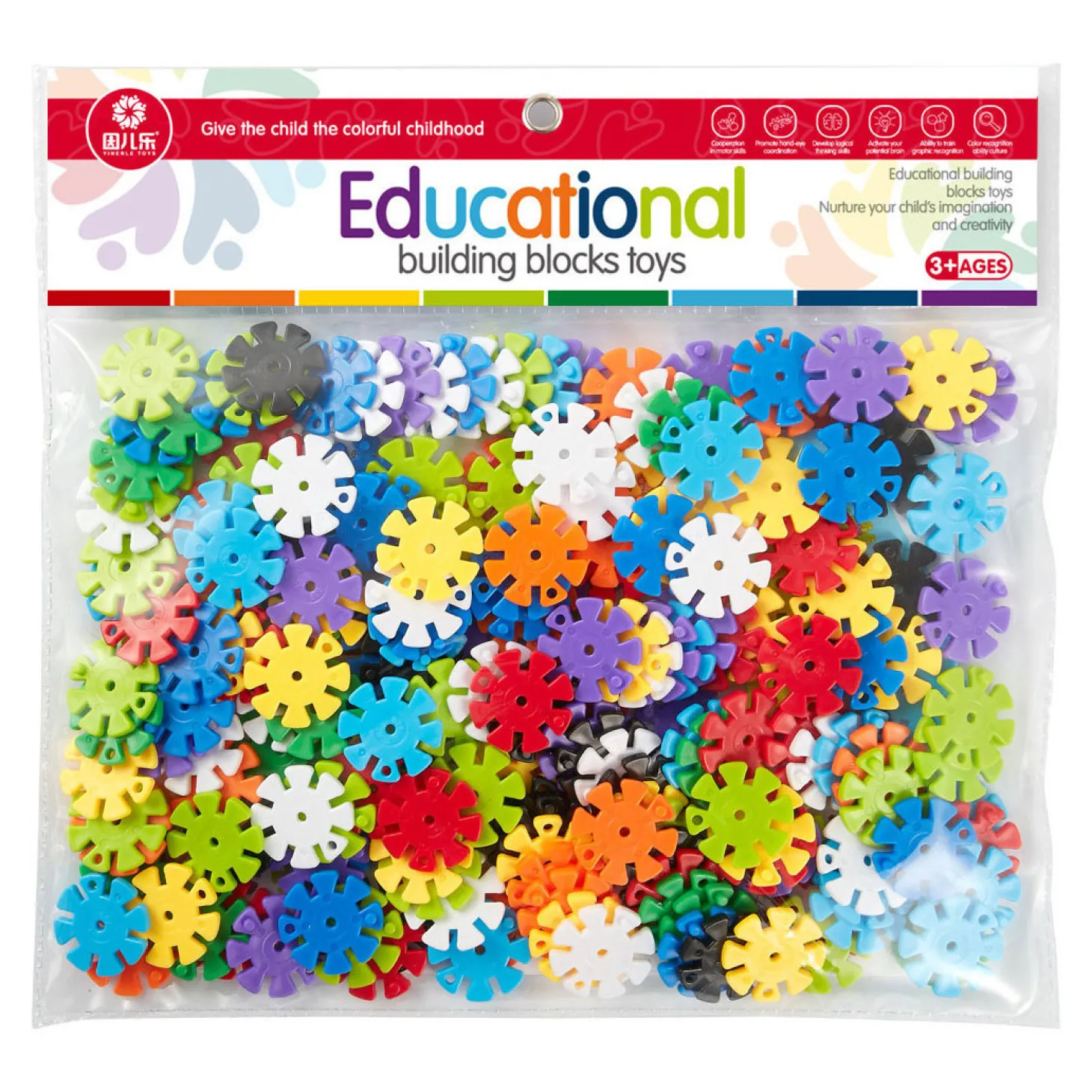 Bouwschijfjes Klein, 198dlg.