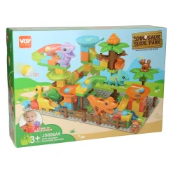 Bouwset Blokken en Knikkerbaan Dino