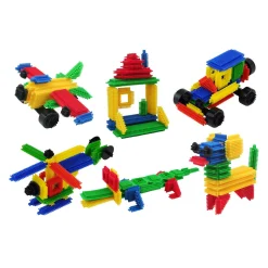 Bouwset Borstelblokken - 136dlg