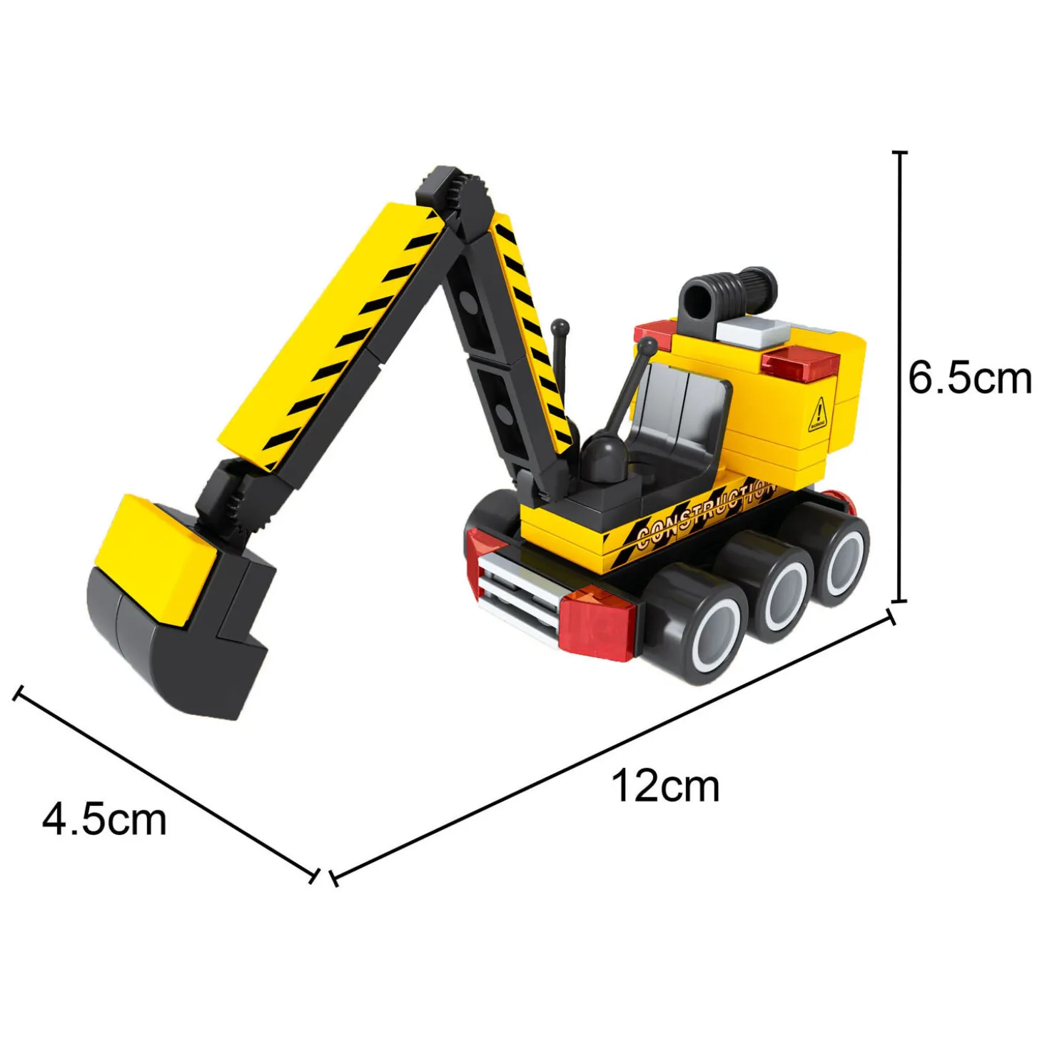 Bouwset Constructie Graafmachine - 75dlg.