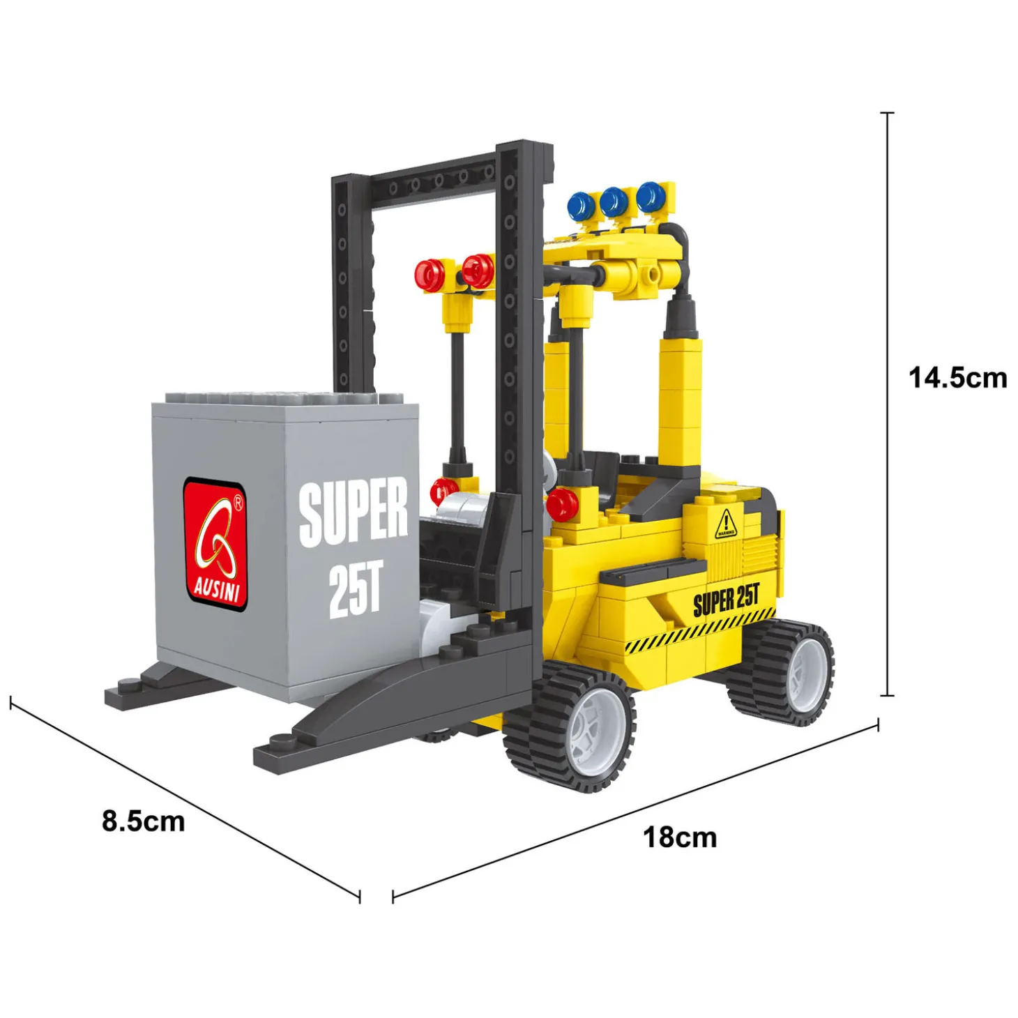 Bouwset Constructie Heftruck - 195dlg.