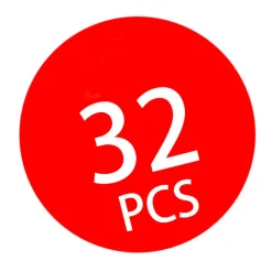 Bouwset Dierenvormpjes in Opbergbox, 32dlg.