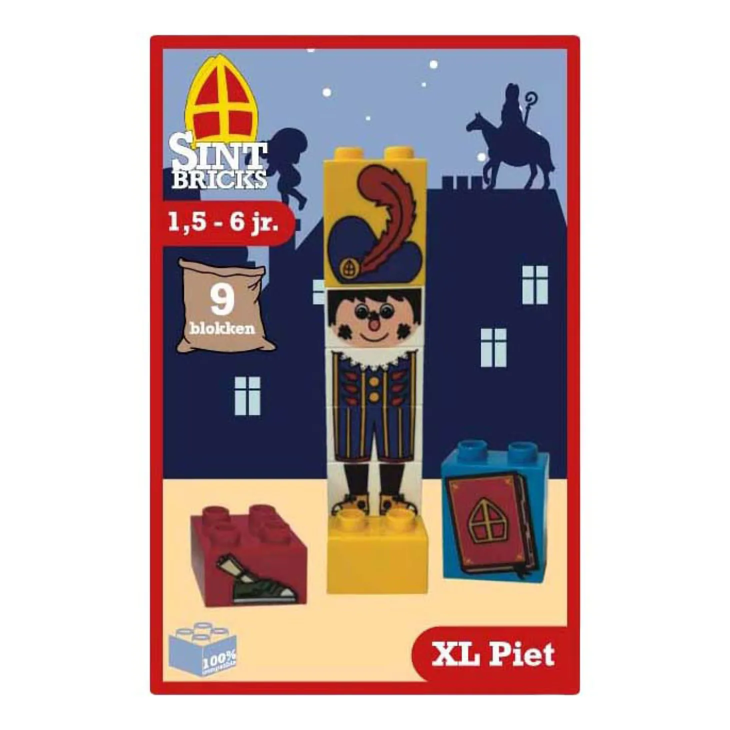 Bouwset Junior Boek van Sint - 9st.