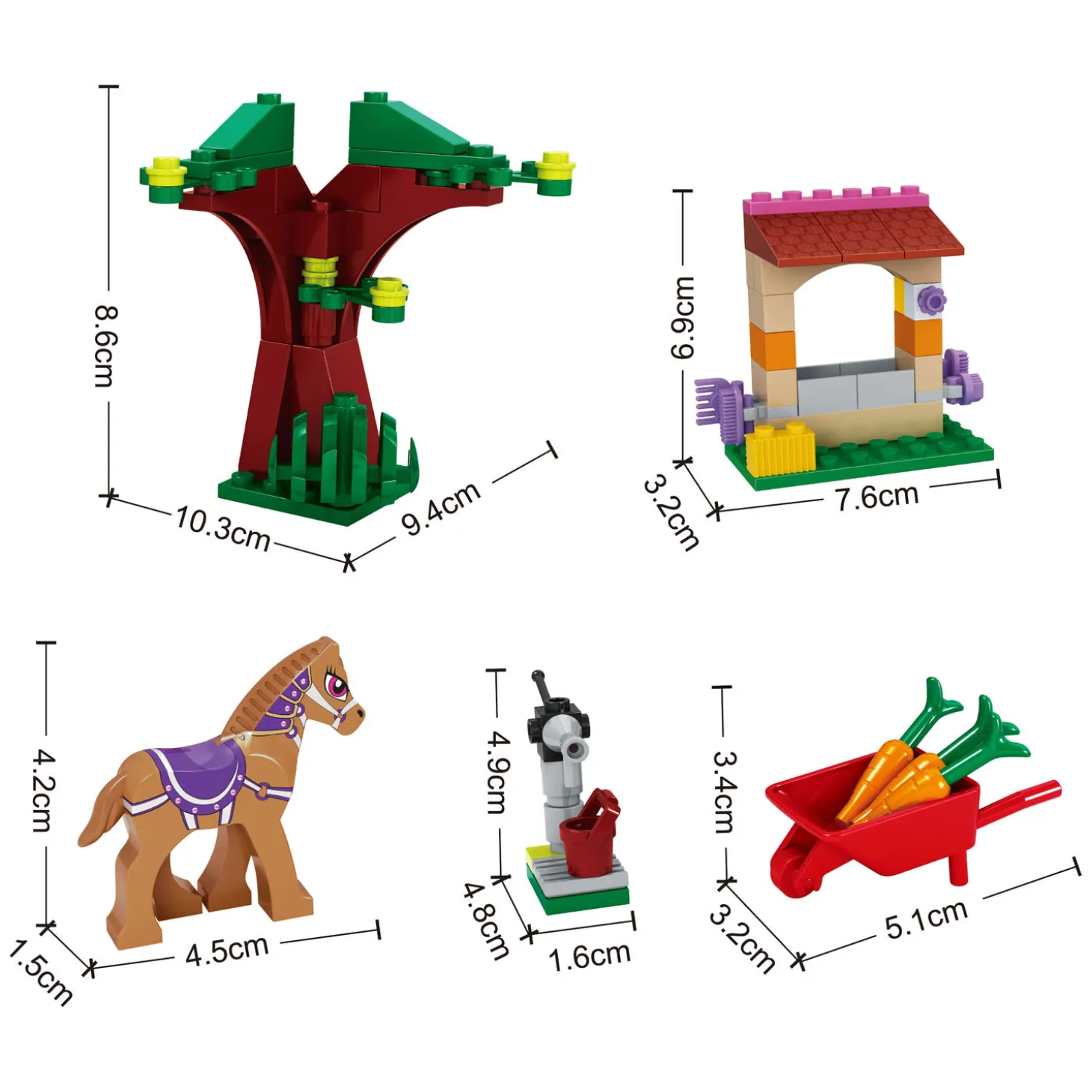 Bouwset Pony Boerderij - 79dlg.