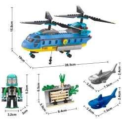 Bouwset Poolmissie Onderwater Missie - 344dlg.