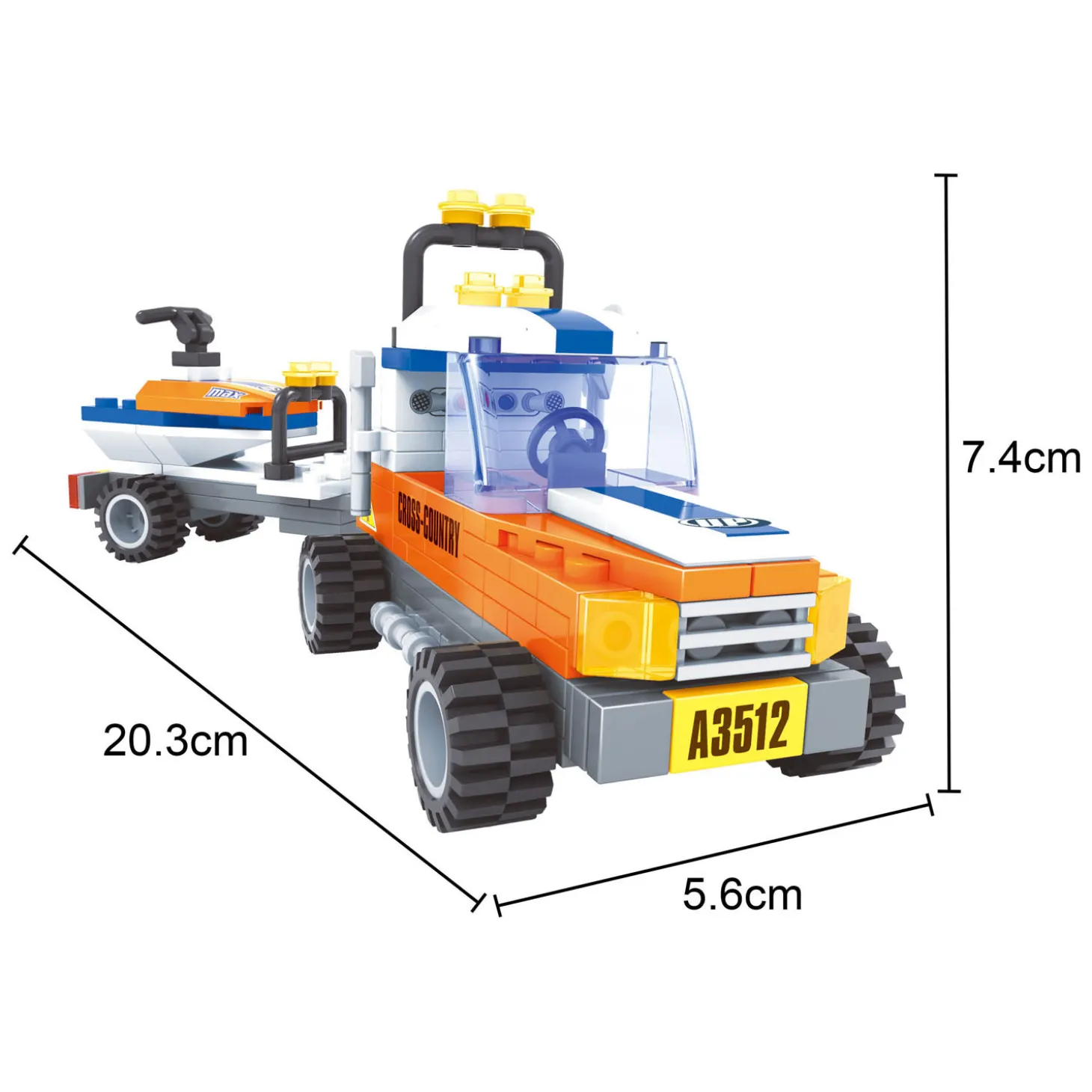 Bouwset Strand Reddingsdienst - 124dlg.