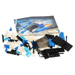 Bouwset Titan Heroes - Space Blauw - 84dlg.