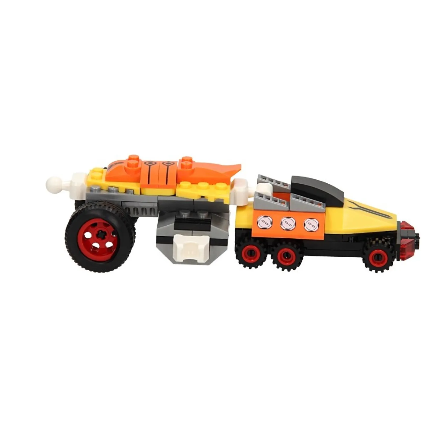 Bouwset Titan Heroes - Space Explorer Oranje - 96dlg.
