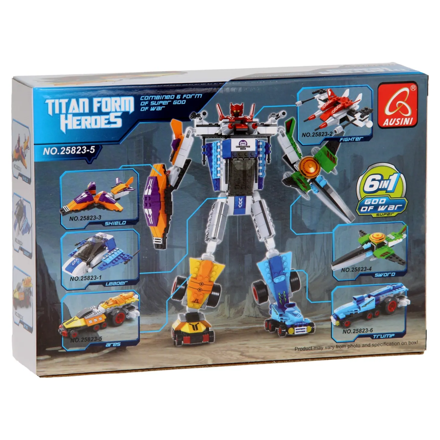Bouwset Titan Heroes - Space Explorer Oranje - 96dlg.