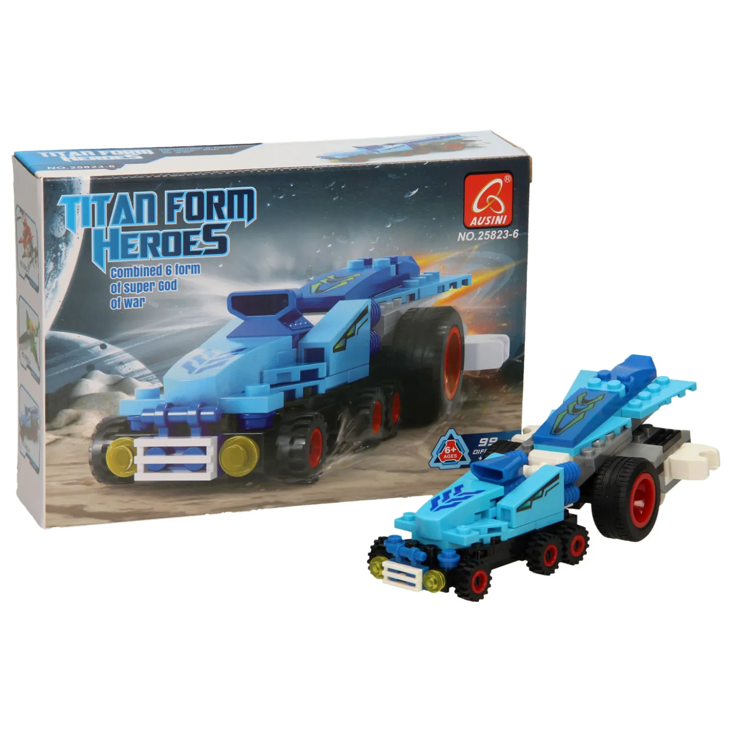 Bouwset Titan Heroes - Space Explorer Blauw - 99dlg.
