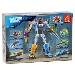 Bouwset Titan Heroes - Space Explorer Blauw - 99dlg.