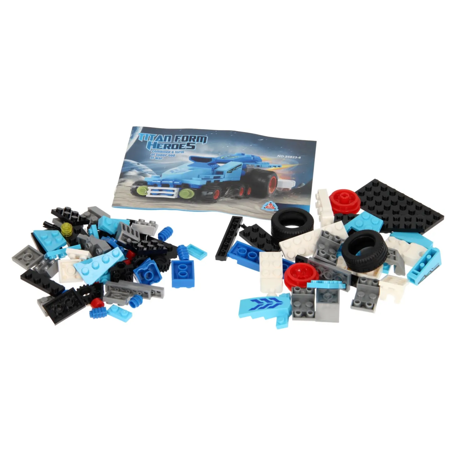 Bouwset Titan Heroes - Space Explorer Blauw - 99dlg.