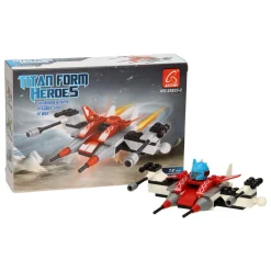 Bouwset Titan Heroes - Space Rood - 73dlg.
