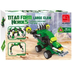 Bouwset Titan Transformeer Groen - 76dlg.