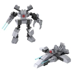 Bouwset Transformeer Robot / Spaceship - 81dlg