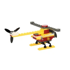 Bouwset Vliegtuigen en Boot 3in1 - 52dlg.