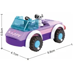 Bouwset Zomerauto Cabrio - 56dlg.