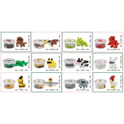 Bouwstenen Dier in Doosje