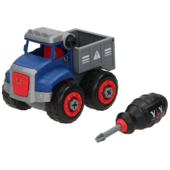 Bouwvoertuig in Opbergbox