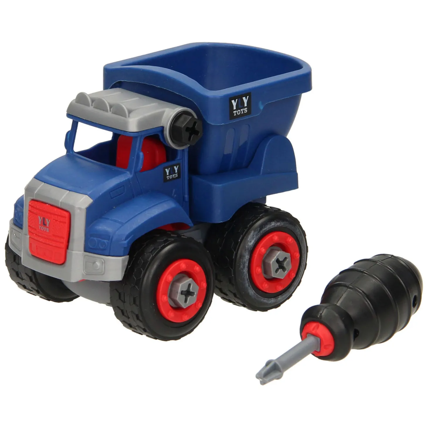 Bouwvoertuig in Opbergbox