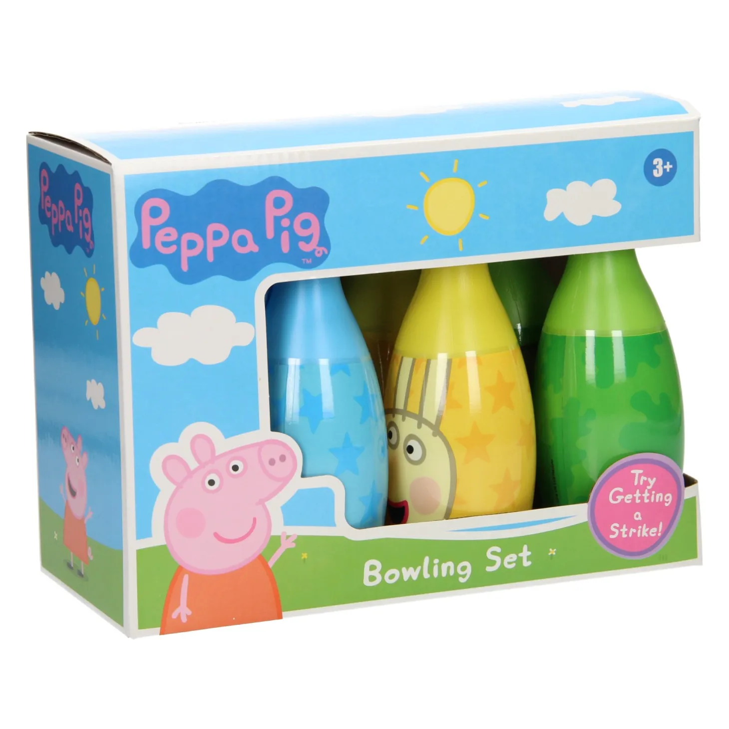 Bowlingset Peppa Pig, 7dlg.