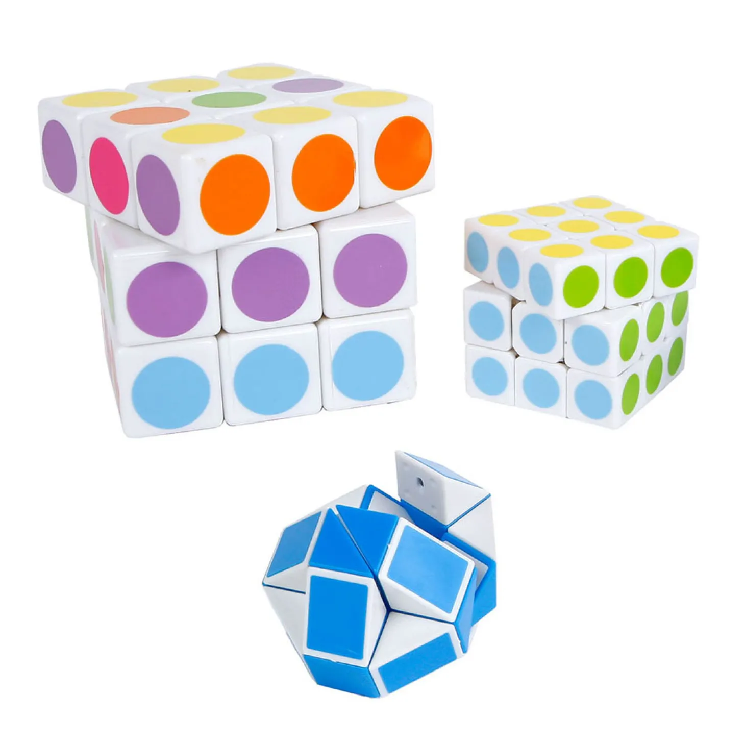 Brain Games Puzzelkubus, Set van 3