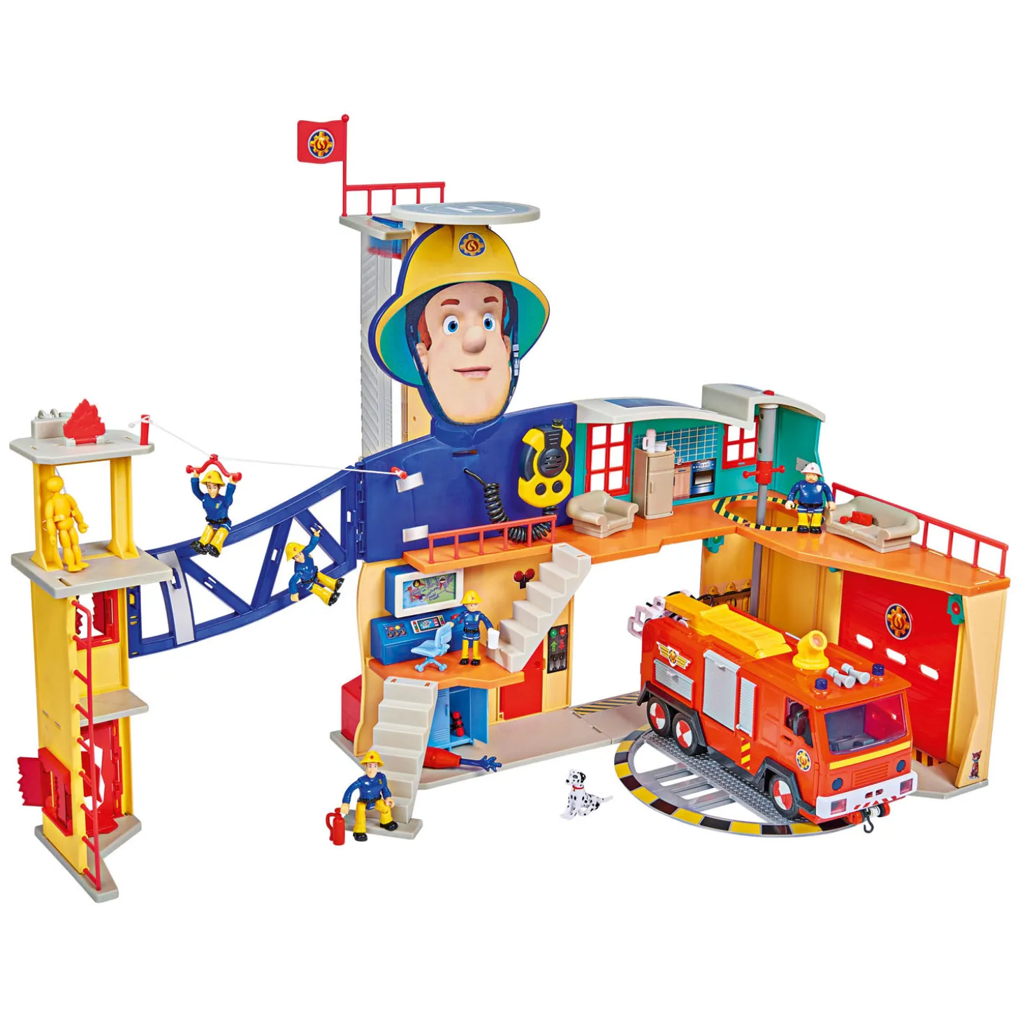 Brandweerman Sam Brandweerkazerne XXL