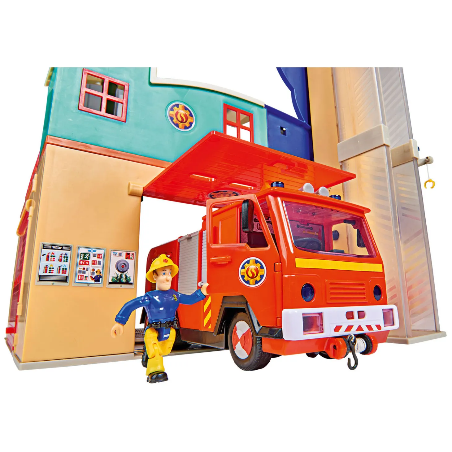 Brandweerman Sam Brandweerkazerne XXL