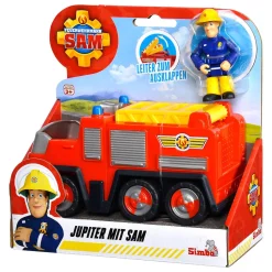 Brandweerman Sam Jupiter Brandweerauto met Sam Figuur
