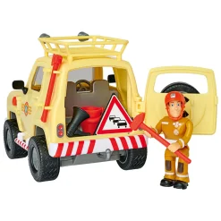 Brandweerman Sam Mountain 4x4 Jeep met Figuur