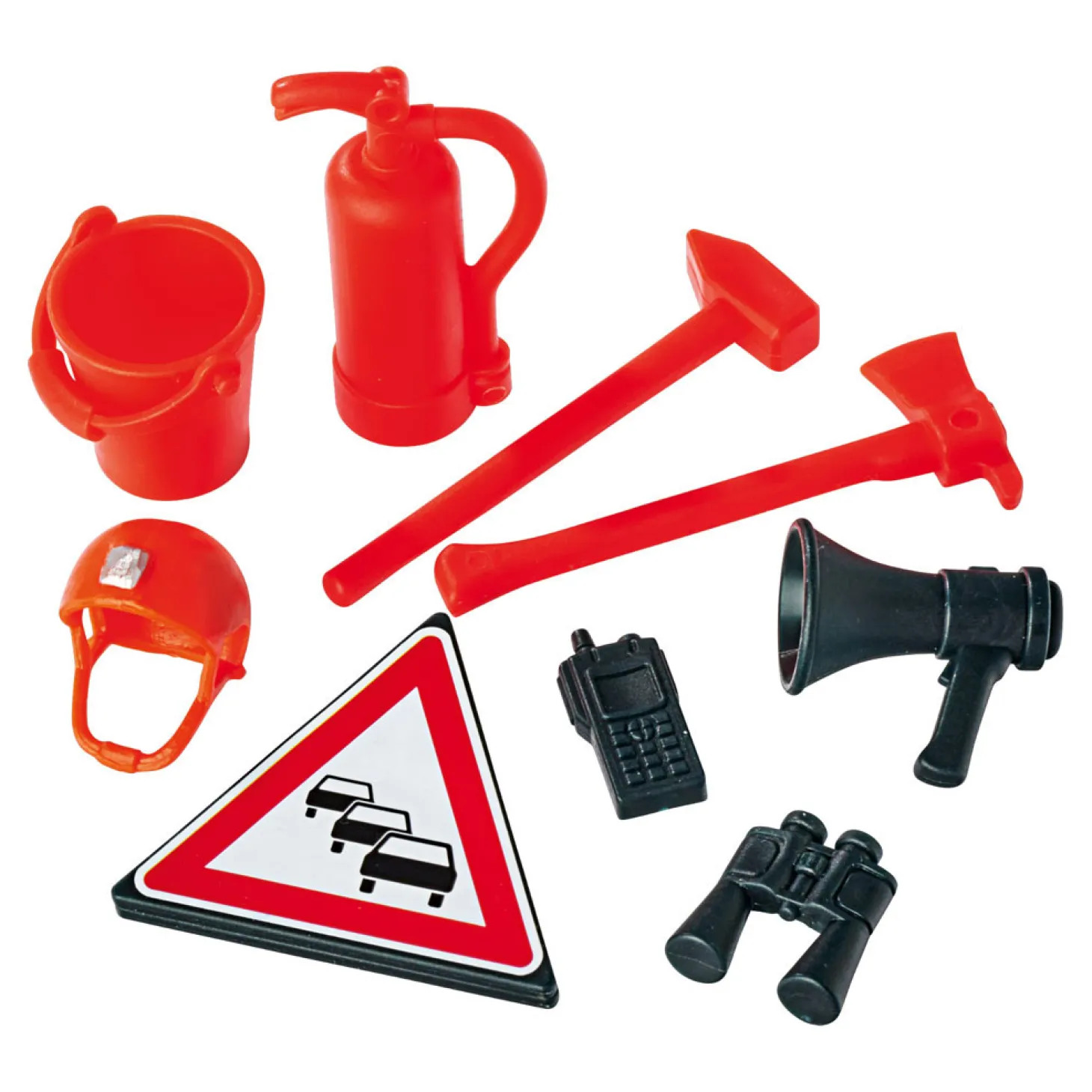 Brandweerman Sam Mountain 4x4 Jeep met Figuur