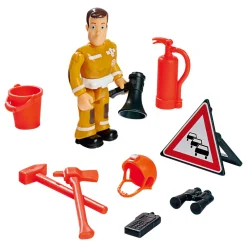 Brandweerman Sam Mountain 4x4 Jeep met Figuur