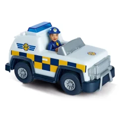 Brandweerman Sam Politie 4x4 Jeep met Speelfiguur