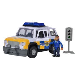 Brandweerman Sam Politie Auto 4x4 met Figuur