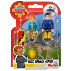 Brandweerman Sam Speelfiguren - Elvis, Norman, Nipper