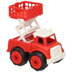 Brandweervoertuig met Schroefbare Wielen - Rood