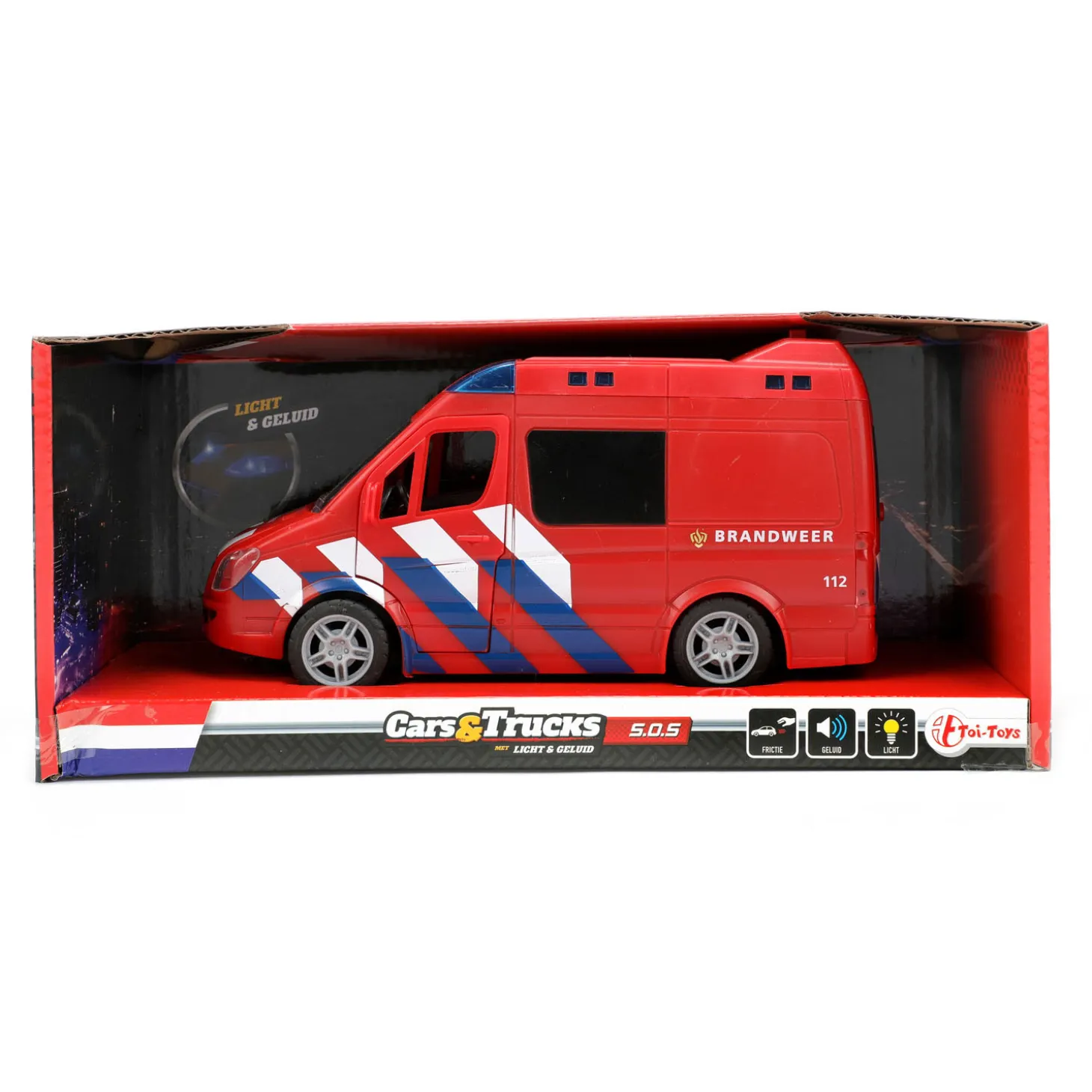 Brandweerwagen met Licht en Geluid