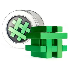 Breinpuzzel Metaal in Blik - Hashtag **