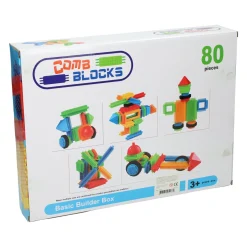 Bristle Bouwblokken, 80dlg.